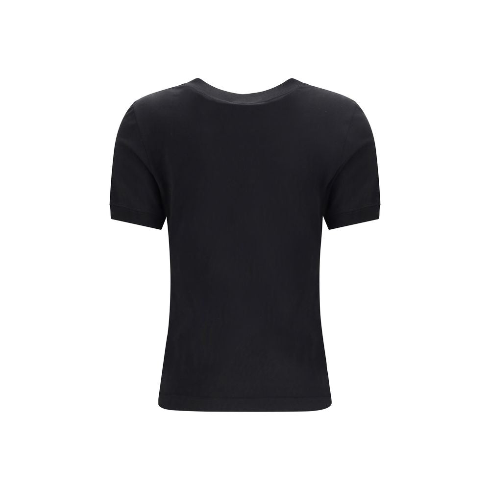 Black Cotton T-Shirt