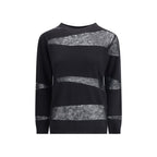 Black Fleece Wool Cashmere Sweater