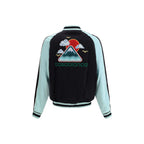 Black Viscose Bomber