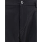 Black Fleece Wool Dress Pants
