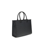Black Cotton Handbag