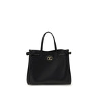 Black Calf Leather Bos Taurus Handbag