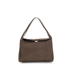 Brown Other Fibres Shoulder Bag