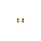 Gold Brass Earrings