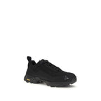 Black Polyamide Athletic Sneakers