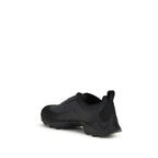 Black Polyamide Athletic Sneakers