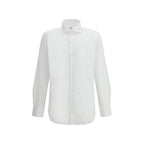White Cotton Dress Shirt