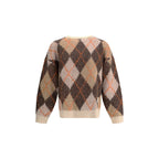 Brown Polyamide Sweatshirt
