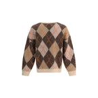 Brown Polyamide Sweatshirt