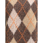 Brown Polyamide Sweatshirt