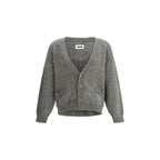 Gray Wool Cardigan