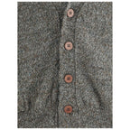 Gray Wool Cardigan