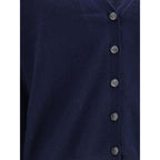 Blue Cashmere Cardigan