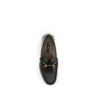 Brown Calf Leather Bos Taurus Slip-On Loafers