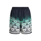 Multicolor Silk Bermuda Shorts