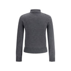 Gray Cashmere Turtleneck