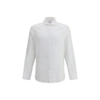 White Cotton Dress Shirt