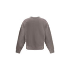 Brown Cotton Sweatshirt