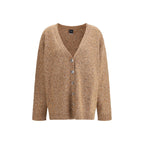 Beige Wool Cardigan