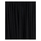 Black Viscose Casual Dress