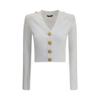 White Viscose Cardigan
