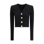 Black Viscose Cardigan