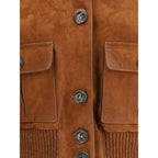 Brown Goatskin Jackets And Coat