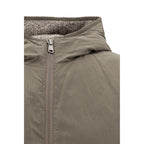 Brown Fleece Wool Coat