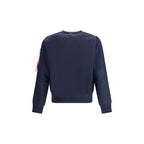 Blue Cotton Sweatshirt