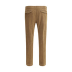 Brown Cotton Pants
