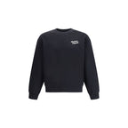 Black Cotton Sweatshirt