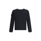 Black Merino Wool Sweatshirt