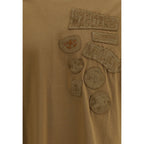 Brown Cotton T-Shirt