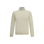 Cream Wool Turtleneck