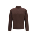 Brown Wool Turtleneck