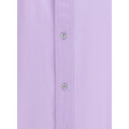 Purple Cotton Dress Shirt