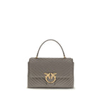 Gray Calf Leather Bos Taurus Handbag