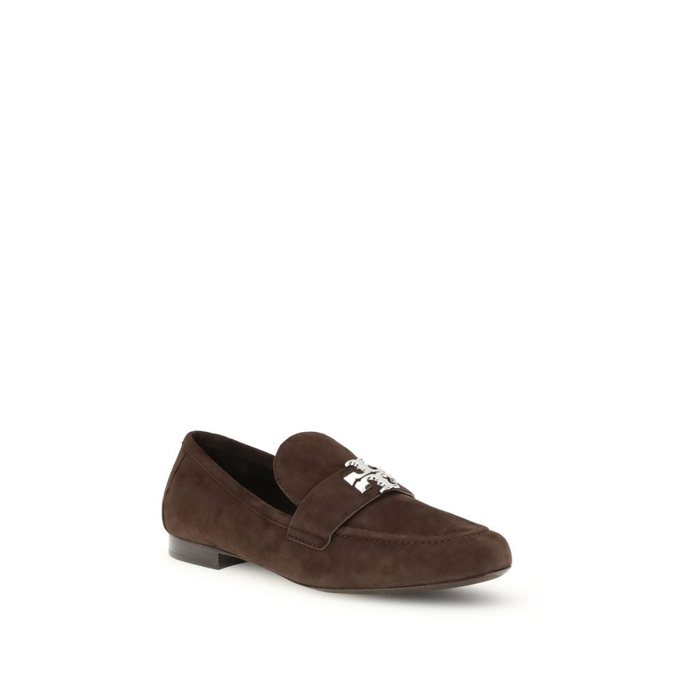 Brown Leather Slip-On Loafers
