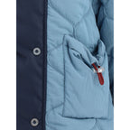 Light Blue Polyamide Coat