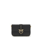 Black Calf Leather Bos Taurus Shoulder Bag