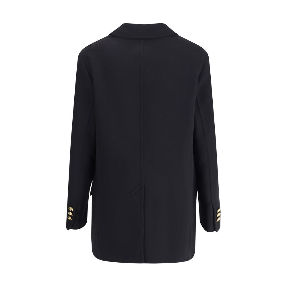 Black Cashmere Coat