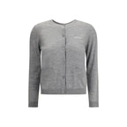 Gray Cashmere Cardigan