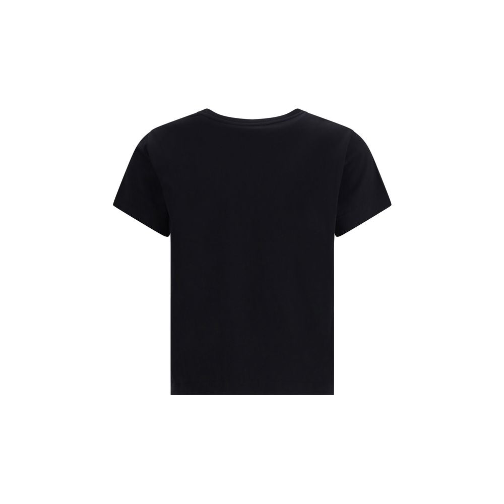 Black Cotton T-Shirt