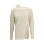 White Cashmere Sweatshirt