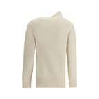 White Cashmere Sweatshirt
