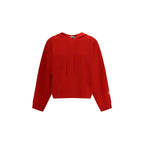 Red Wool Sweatshirt