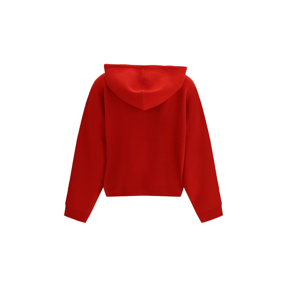 Red Wool Sweatshirt