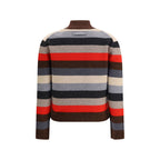 Multicolor Merino Wool Turtleneck