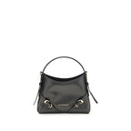Black Calf Leather Bos Taurus Handbag