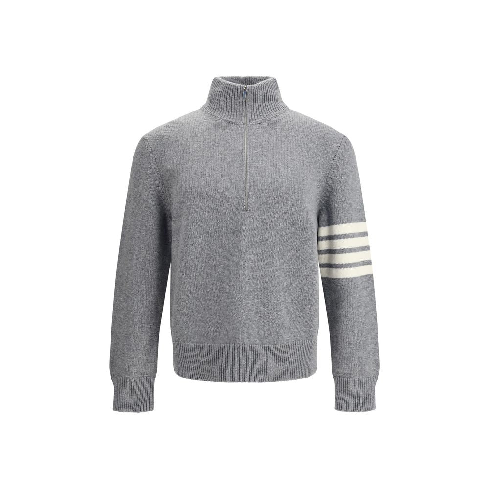 Gray Fleece Wool Sweatshirt